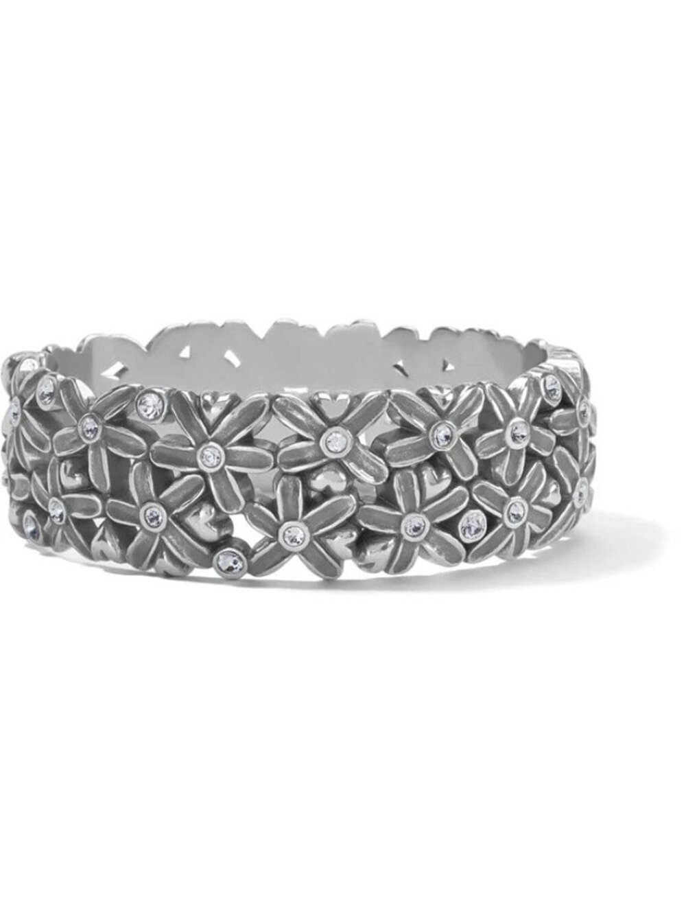 Brighton Wild Flowers Hinged Bangle Style JF8291  NWT $92